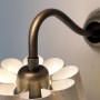 Elara swing arm sconce – vintage pirinç duvar aplik dekoratif aydınlatma